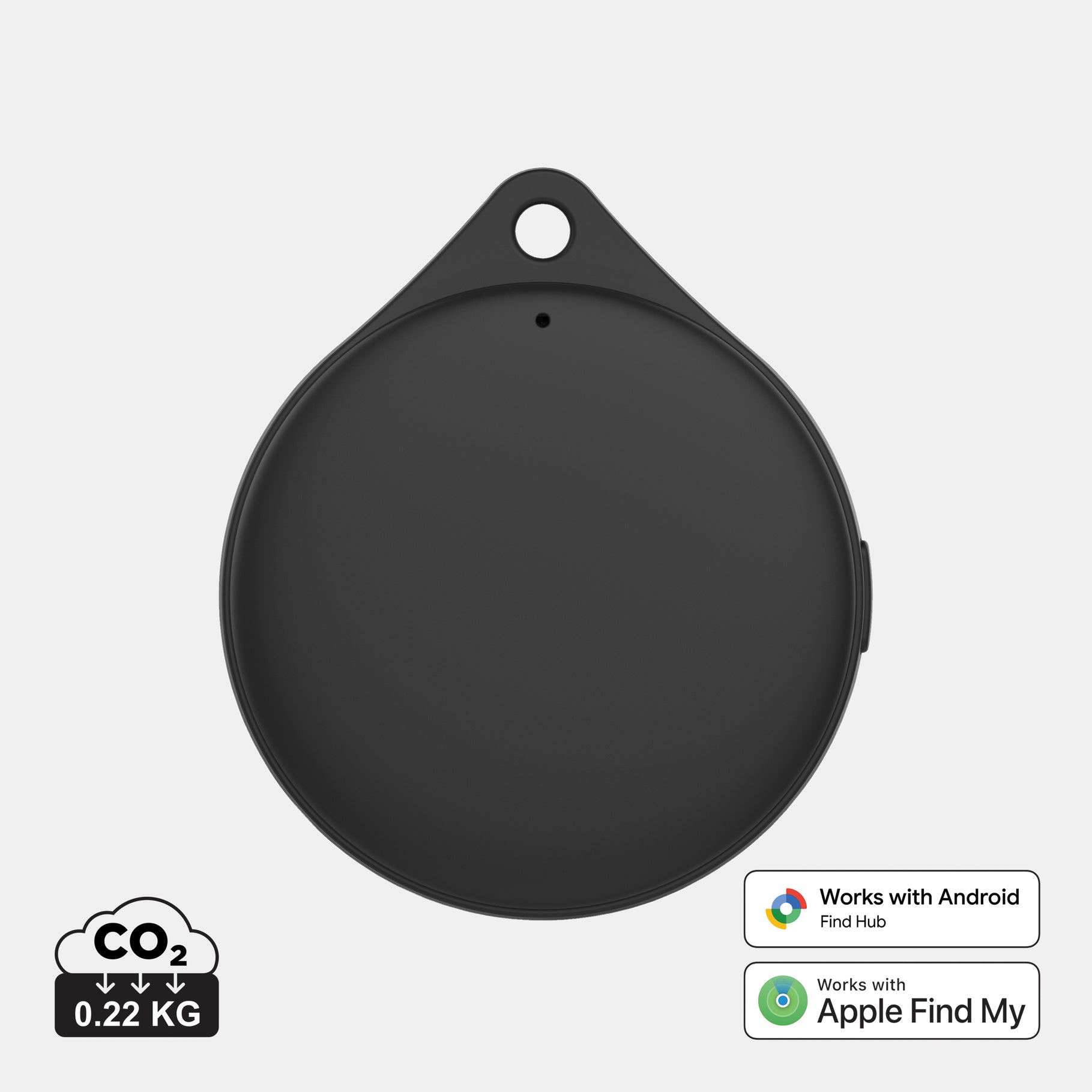Findpop Dual, works with Apple Find My and Android Find Hub