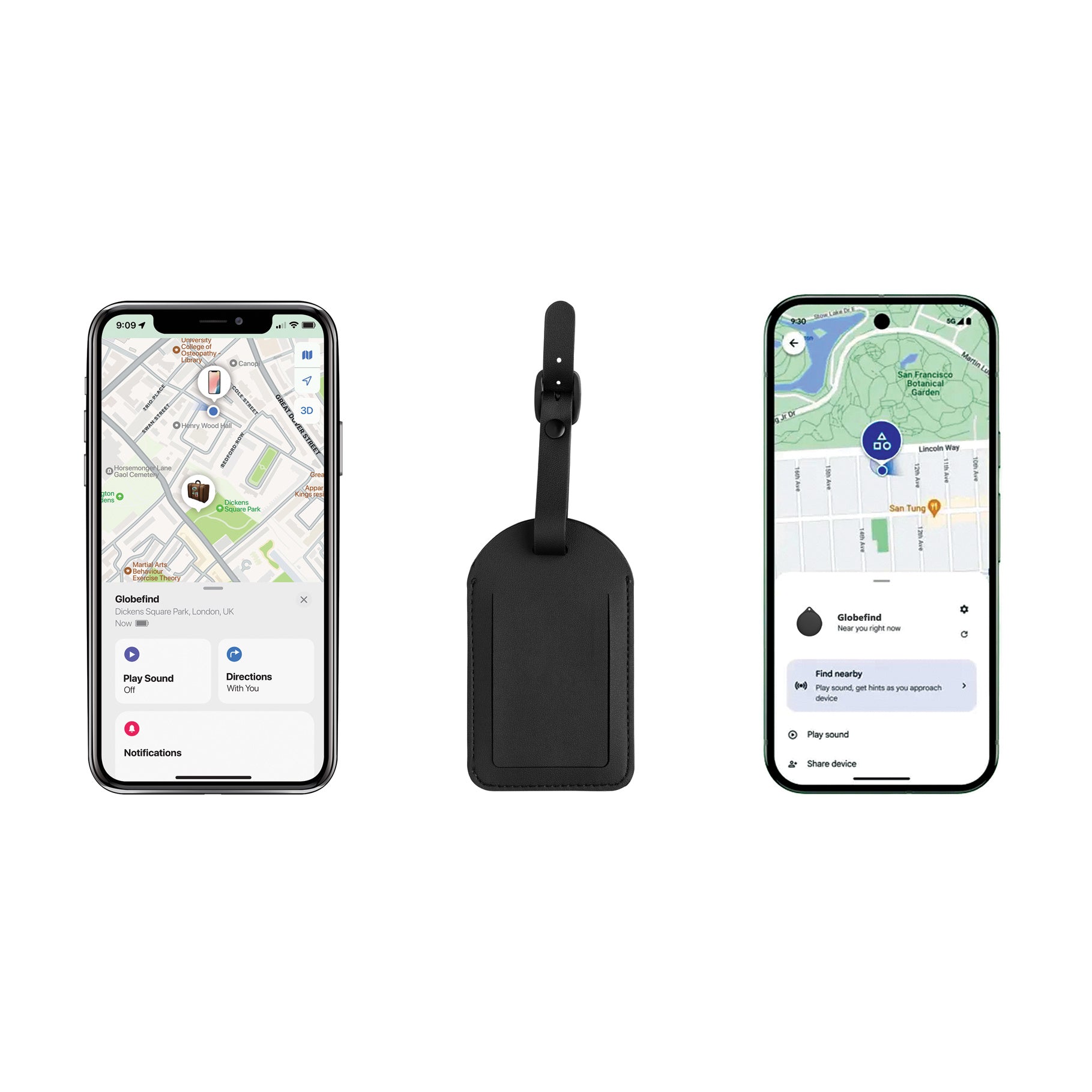 Locate your luggage in the Find My or Find Hub app