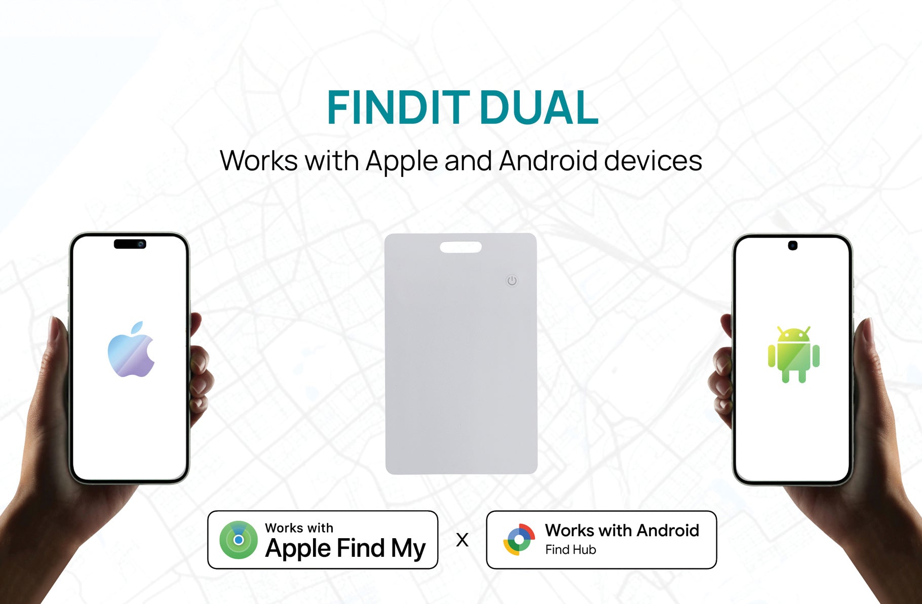 Works with Apple and Android devices