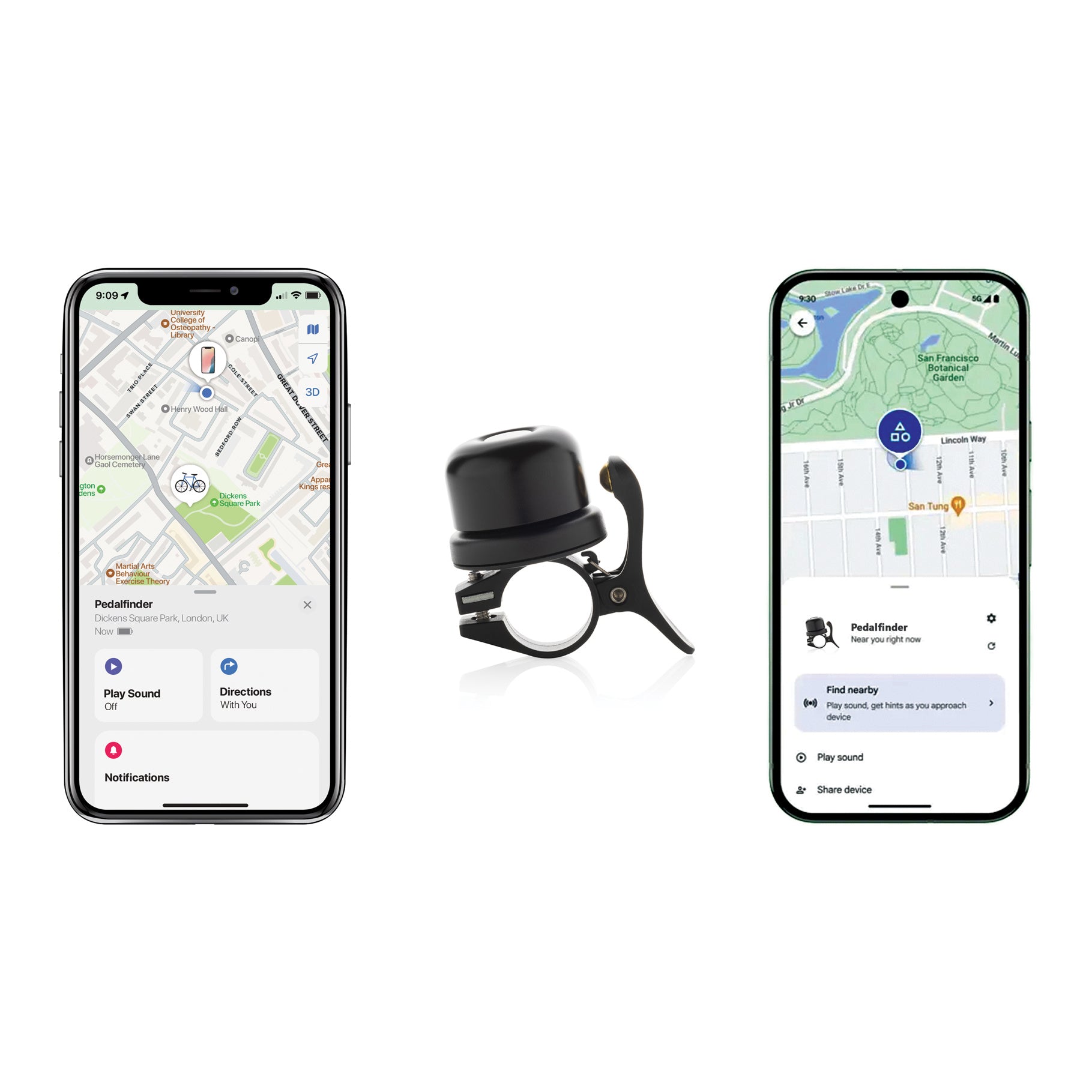 Locate your bike in the Find My or Find Hub app