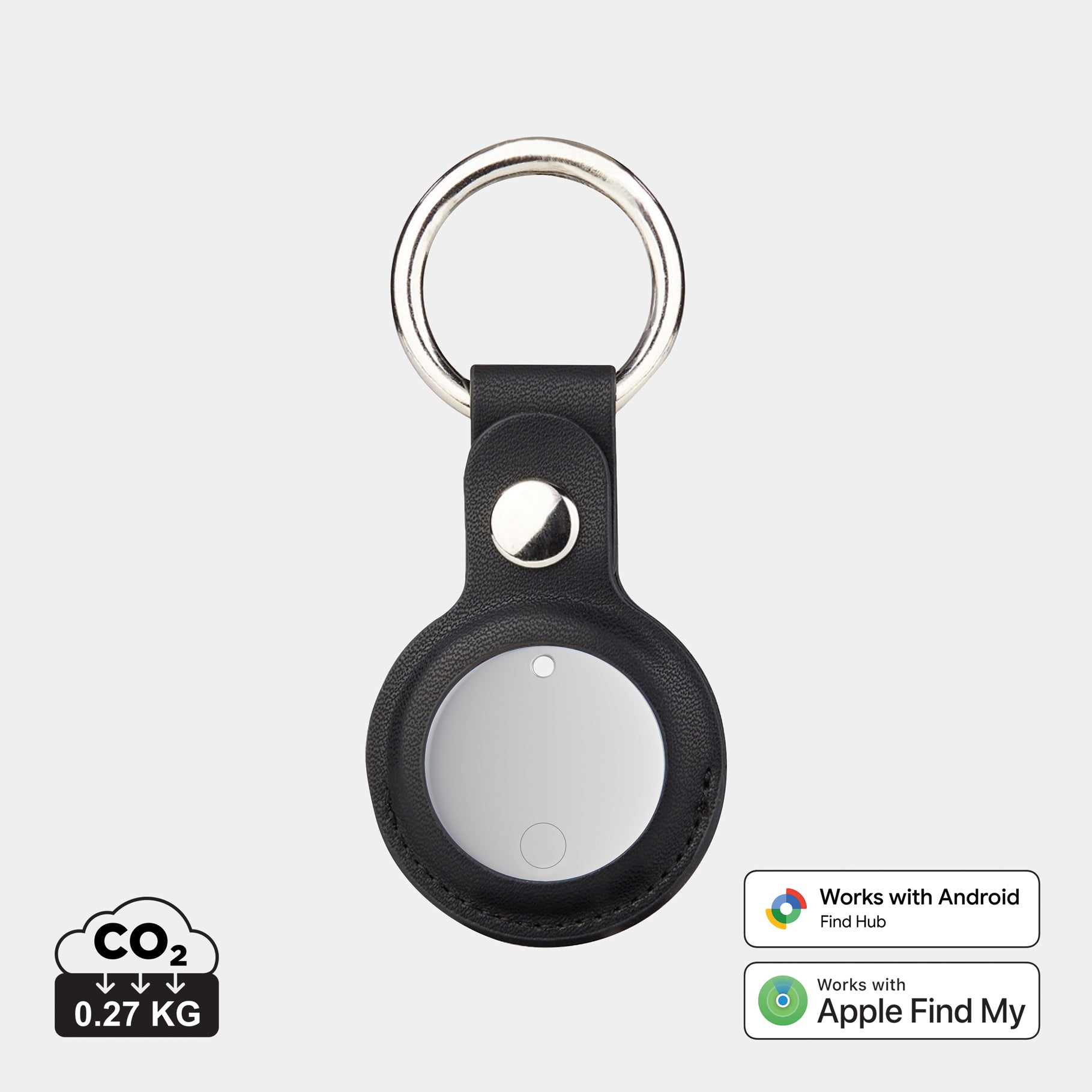 Findmate Dual, works with Apple Find My and Android Find Hub