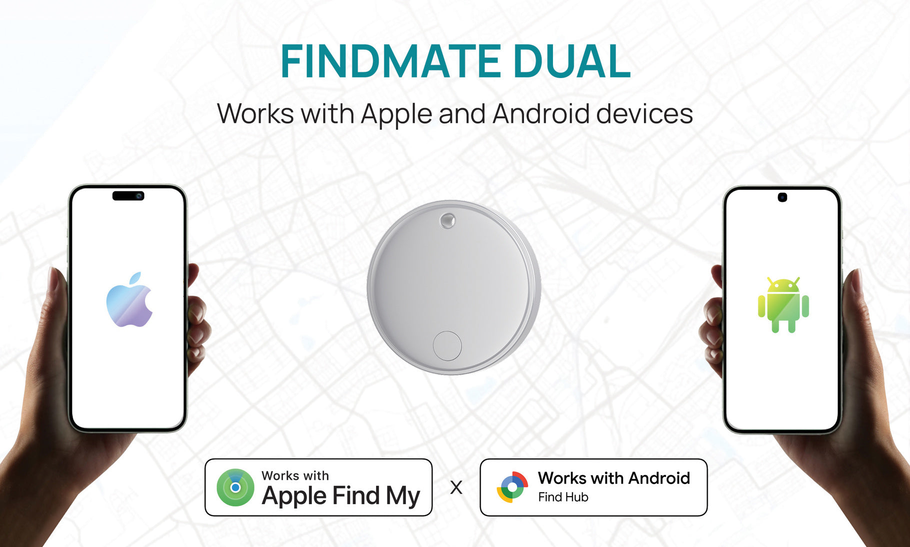 Works with Apple and Android devices