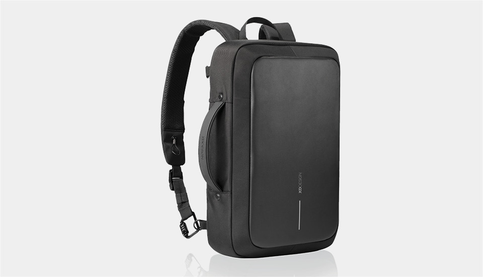 Bobby Bizz 2.0 anti-theft backpack & briefcase, black - XD Design